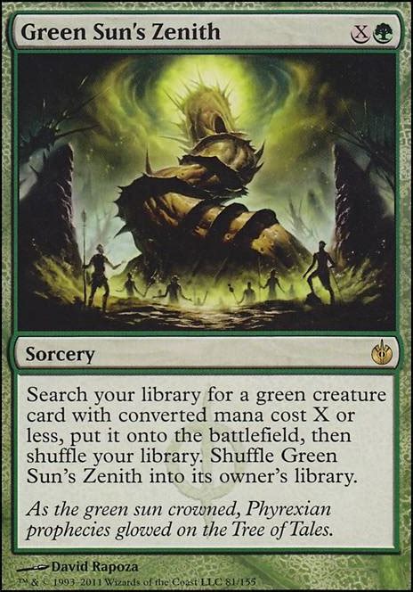 green edh staples|Top Mono.